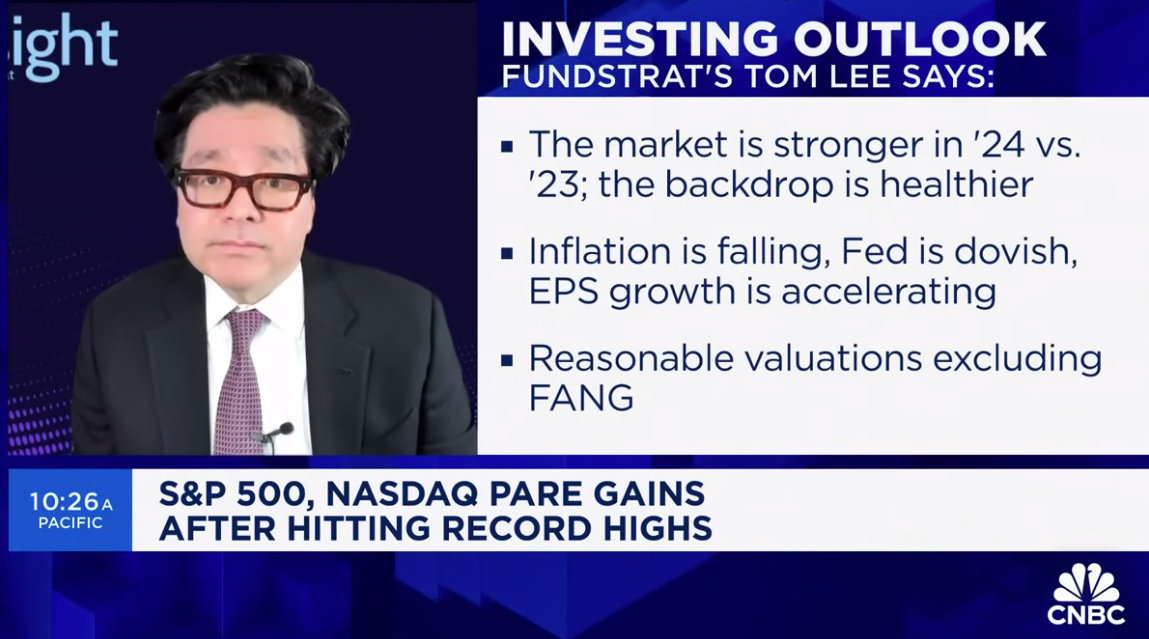Video: Fundstrat's Tom Lee sees opportunities in small-caps this year