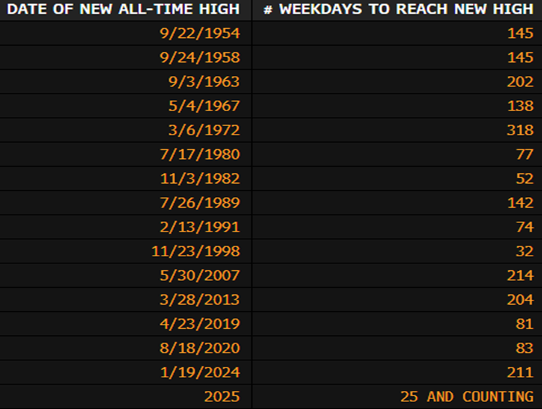 Rally has neared all-time highs after 20% down in near-record time