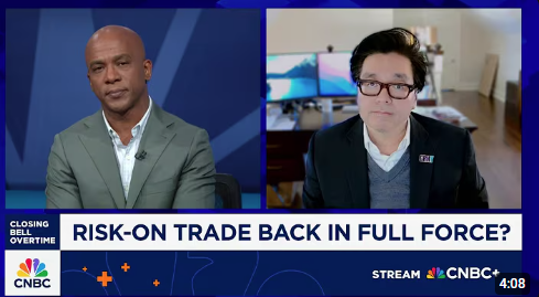 I think you're going to see a crypto rally into year end, says Fundstrat's Tom Lee