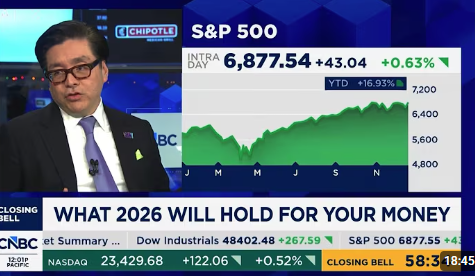 Tom Lee: What 2026 Could Mean for Your Portfolio?