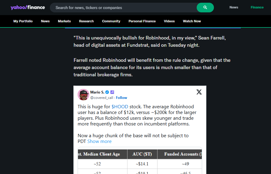 Robinhood stock surges after SEC removes limit on day trading activity