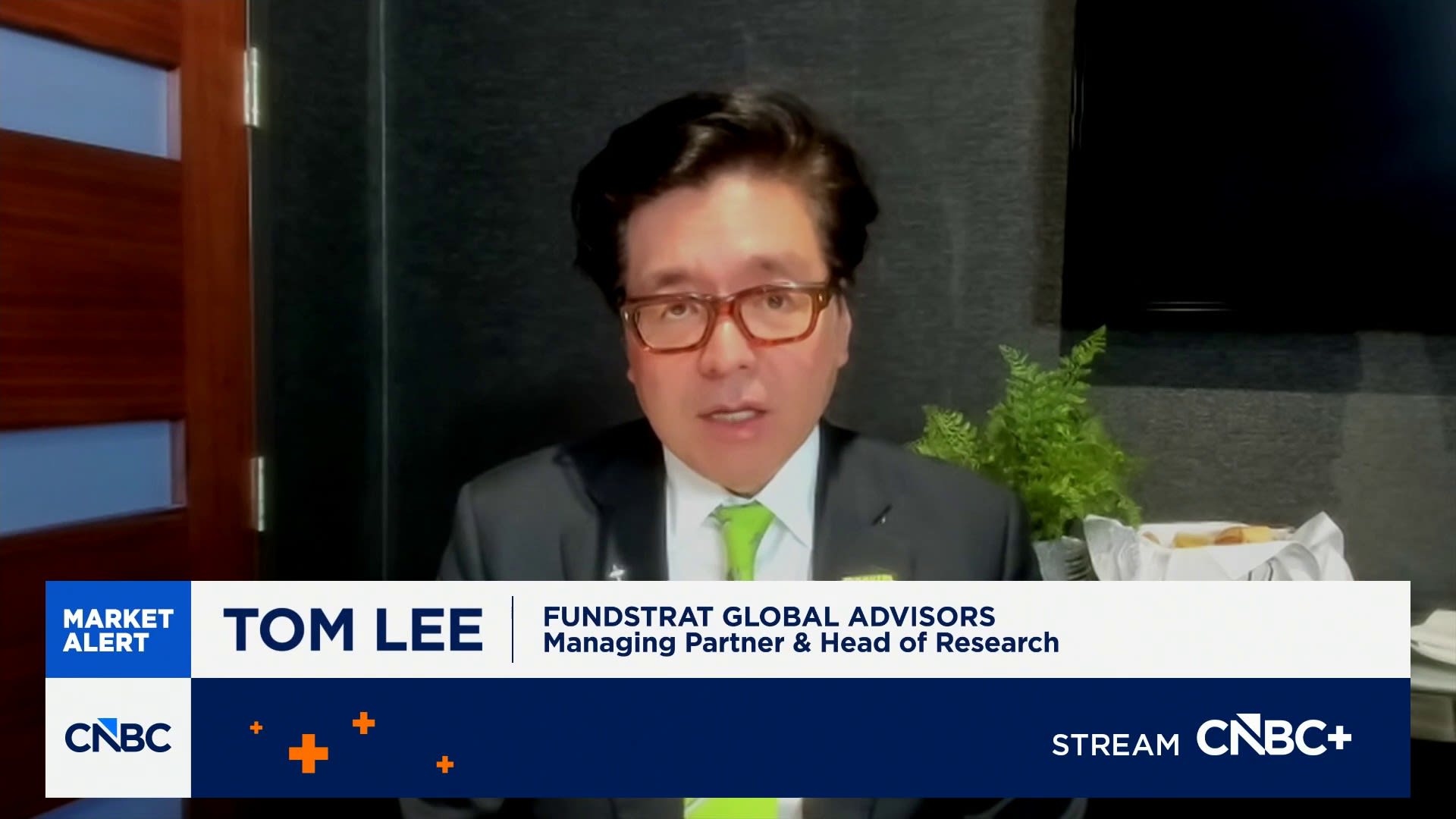 Watch CNBC's full interview with Fundstrat's Tom Lee